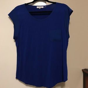 Calvin Klein Cobalt Blue Top Size Large
